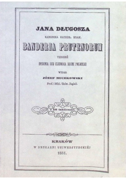 Jana Długosza Banderia Prutenorum
