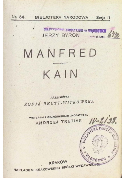 Manfred Kain 1928 r.
