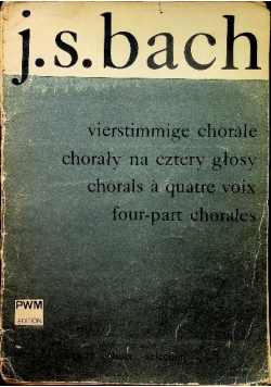 Bach Chorały na cztery głosy