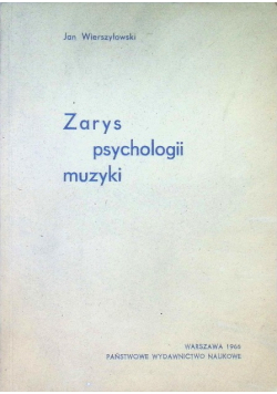 Zarys psychologii muzyki