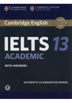 Cambridge IELTS 13 Academic Authentic Examination Papers with answers