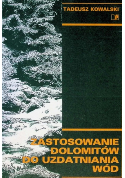 Zastosowanie dolomitów do uzdatniania wód