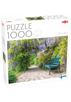 Puzzle 1000 Wisteria Alley in blossom
