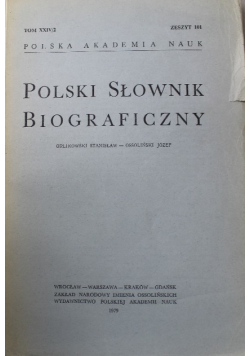 Polski słownik biograficzny Zeszyt 101 Tom XXIV / 2