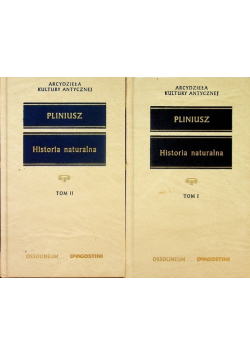 Historia naturalna Tom I i II