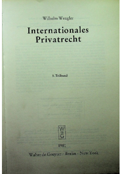 Internationales Privatrecht