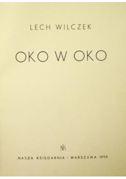 Oko w oko