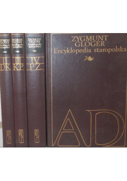 Encyklopedia staropolska Tom I do IV