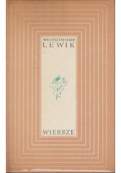Lewik Wiersze