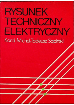 Rysunek techniczny elektryczny