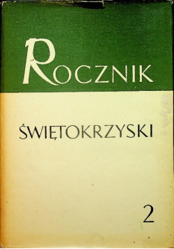 Rocznik Świętokrzyski Tom 2