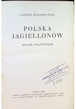 Polska Jagiellonów 1936 r.