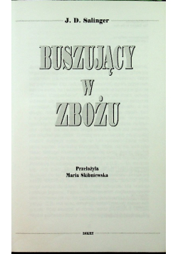 Buszujący w zbożu