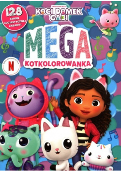 Koci Domek Gabi Mega KOTkolorowanka