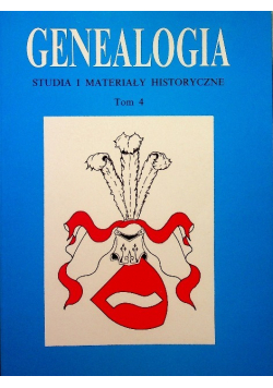 Genealogia studia i materiały historyczne Tom 4