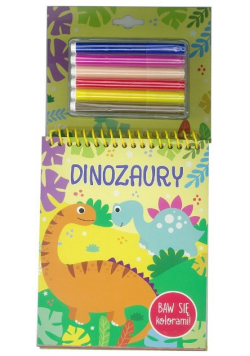 Baw się kolorami! Dinozaury