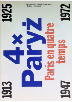 4 x Paryż