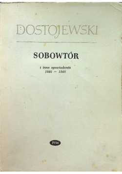 Sobowtór i inne opowiadania 1846 - 1848
