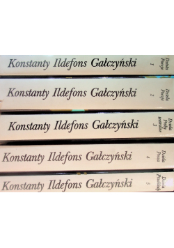 Gałczyński Poezje Tom 1 do 5