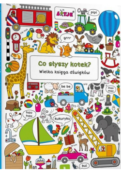 Co słyszy kotek? wielka księga dźwięków