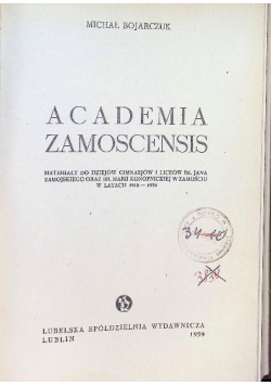 Academia Zamoscensis