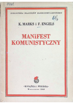 Manifest Komunistyczny 1949 r.
