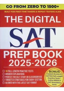 SAT PREP BOOK with 10 Full length practice tests