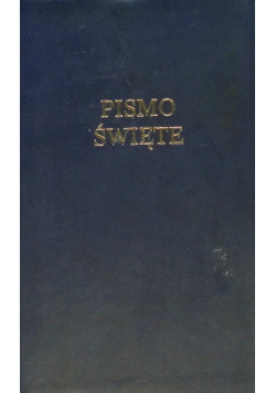 Pismo święte Stary i Nowy Testament