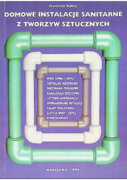 Domowe instalacje sanitarne z tworzyw sztucznych
