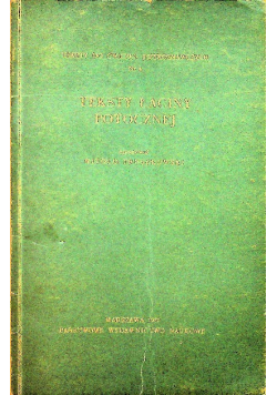 Teksty łaciny potocznej