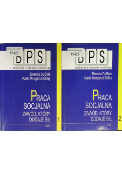 Praca socjalna  Zawód, który dodaje sił  Tom 1 i 2