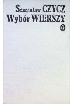Czycz Wybór wierszy