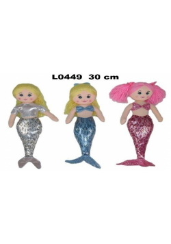 Lalka Syrenka 30cm MIX