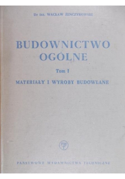 Budownictwo ogólne Tom I