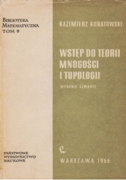 Wstęp do teorii mnogości i topologii Tom 9