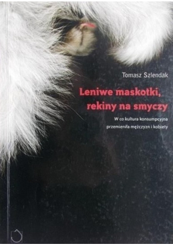 Leniwe maskotki rekiny na smyczy