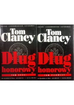 Dług honorowy Tom 1 i 2
