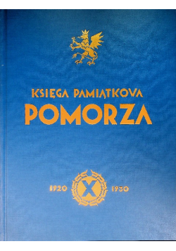 Księga Pamiątkowa Pomorza 1920-1930
