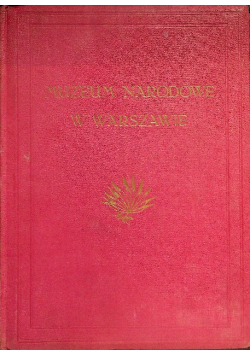 Muzeum Narodowe w Warszawie 1926 r.