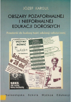 Obszary pozaformalnej i nieformalnej edukacji dorosłych