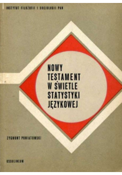 Nowy Testament w świetle statystyki językowej