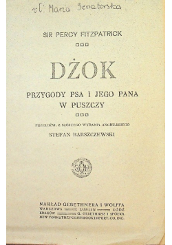 Dżok przygody psa i jego Pana w puszczy 1912 r.