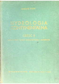 Hydrologia kontynentalna Hydrometria