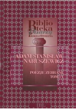 Naruszewicz Poezje zebrane Tom IV
