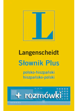 Langenscheidt słownik plus polsko-hiszpański hiszpańsko-polski