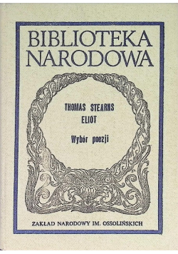 Eliot Wybór poezji