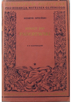 Ignacy Jan Paderewski 1928 r.