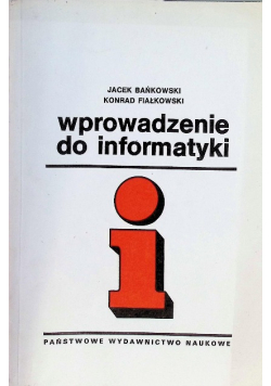 Wprowadzenie do informatyki