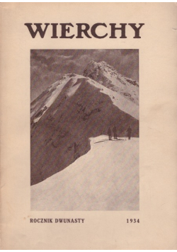 Wierchy , 1934r.