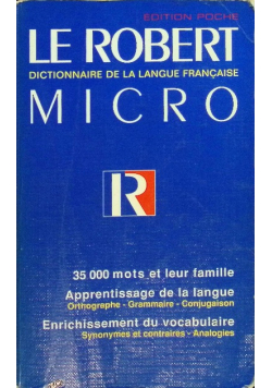 Le Robert Micro